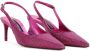 Dolce & Gabbana rhinestone-embellished slingback pumps Pink - Thumbnail 2