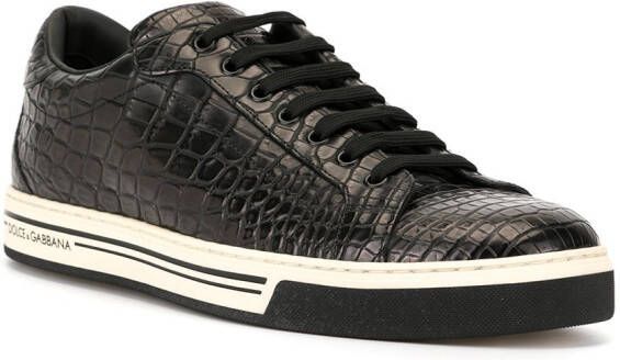 Dolce & Gabbana Rome leather sneakers Black
