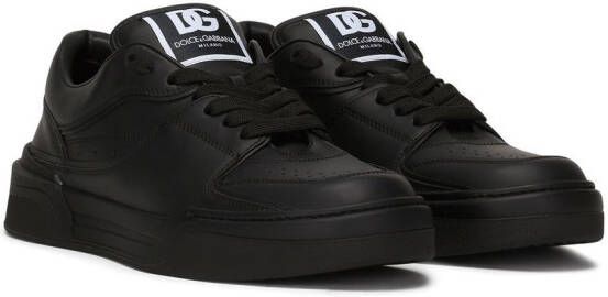 Dolce & Gabbana New Roma leather sneakers Black