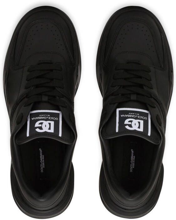 Dolce & Gabbana New Roma leather sneakers Black