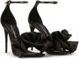Dolce & Gabbana ruched-detail sandals Black - Thumbnail 2