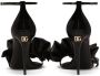 Dolce & Gabbana ruched-detail sandals Black - Thumbnail 3