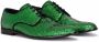 Dolce & Gabbana sequin-embellished Derby shoes Green - Thumbnail 2