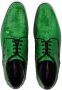 Dolce & Gabbana sequin-embellished lace-up shoes Green - Thumbnail 4