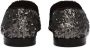 Dolce & Gabbana sequin-embellished leather slippers Black - Thumbnail 3