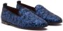 Dolce & Gabbana sequinned flat slippers Blue - Thumbnail 2