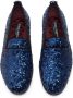 Dolce & Gabbana sequinned flat slippers Blue - Thumbnail 4