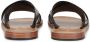 Dolce & Gabbana Pantheon leather sandals Black - Thumbnail 3