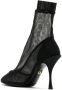 Dolce & Gabbana sock-style mesh pumps Black - Thumbnail 3
