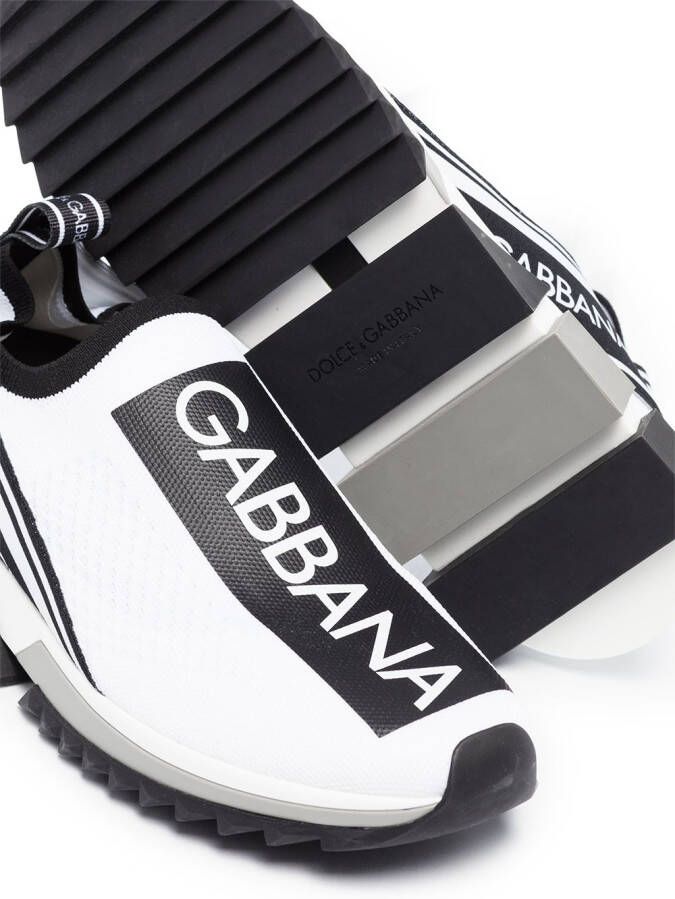 Dolce & Gabbana Sorrento Classic knit sneakers White