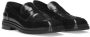 Dolce & Gabbana square-toe leather loafers Black - Thumbnail 2