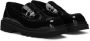 Dolce & Gabbana square-toe patent-leather loafers Black - Thumbnail 2