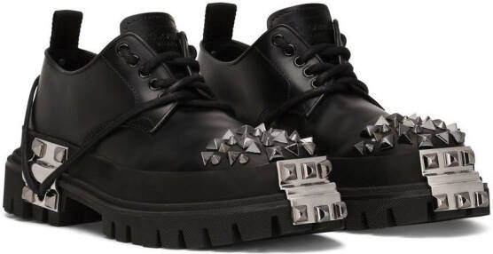 Dolce & Gabbana stud-detail Derby shoes Black