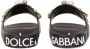 Dolce & Gabbana stud-embellished slides Black - Thumbnail 3