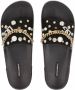 Dolce & Gabbana stud-embellished slides Black - Thumbnail 4