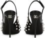 Dolce & Gabbana studded slingback 105mm pumps Black - Thumbnail 3
