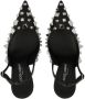 Dolce & Gabbana studded slingback 105mm pumps Black - Thumbnail 4