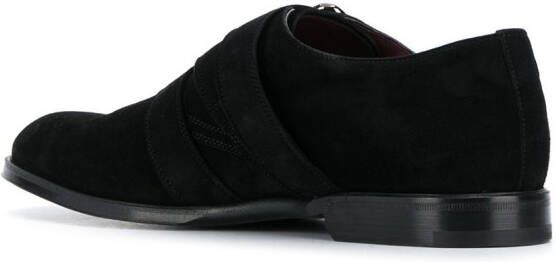 Dolce & Gabbana suede monk shoes Black