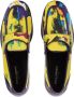 Dolce & Gabbana tie-dye paint-print loafers Yellow - Thumbnail 4