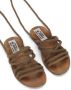 Dolce & Gabbana tie-fastening rope sandals Brown - Thumbnail 4
