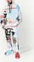 Dolce & Gabbana Toy graffiti-print low-top sneakers White - Thumbnail 5