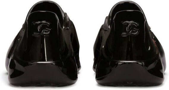 Dolce & Gabbana Toy lacquered sneakers Black