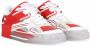 Dolce & Gabbana transparent cut-out sneakers Red - Thumbnail 2
