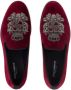 Dolce & Gabbana embroidered velvet slippers - Thumbnail 4