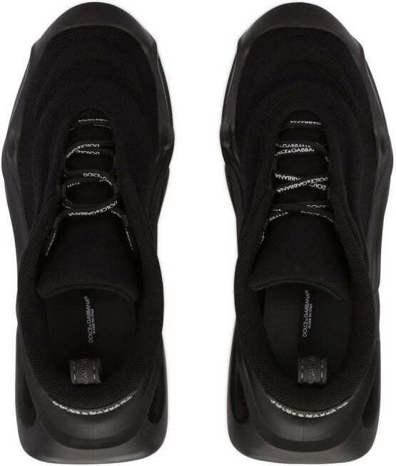Dolce & Gabbana wave low-top sneakers Black