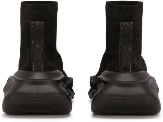Dolce & Gabbana Wave mid-top sneakers Black