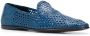 Dolce & Gabbana woven leather slippers Blue - Thumbnail 2