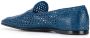 Dolce & Gabbana woven leather slippers Blue - Thumbnail 3