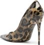 Dolce & Gabbana x Kim 110mm leopard-print pumps Brown - Thumbnail 3