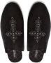 Dolce & Gabbana Young Pope cross-embroidered slippers Black - Thumbnail 4