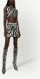 Dolce & Gabbana zebra-print knee-high boots Black - Thumbnail 5