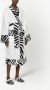 Dolce & Gabbana zebra-print terry slippers White - Thumbnail 5