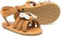 Donsje bee-patch leather sandals Brown - Thumbnail 2