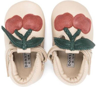 Donsje cherry-patch crib shoes Neutrals