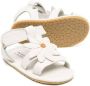 Donsje Daisy open-toe calf-leather sandals White - Thumbnail 2