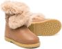 Donsje faux-fur ankle boots Brown - Thumbnail 2