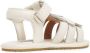 Donsje floral-appliqué leather sandals White - Thumbnail 3