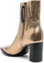 Dorothee Schumacher 70mm metallic-effect leather boots Gold - Thumbnail 3