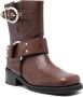 Dorothee Schumacher stud-embellished leather boots Brown - Thumbnail 2