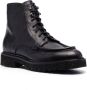Doucal's 55mm pebbled leather ankle boots Black - Thumbnail 2