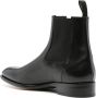 Doucal's almond toe leather ankle boots Black - Thumbnail 3
