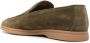 Doucal's almond-toe suede loafers Green - Thumbnail 3