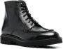 Doucal's ankle lace-up fastening boots Black - Thumbnail 2