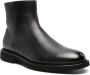 Doucal's ankle leather boots Black - Thumbnail 2