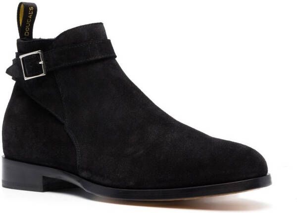 Doucal's buckle-embellished ankle boots Black