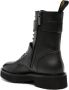 Doucal's buckled lace-up leather boots Black - Thumbnail 3